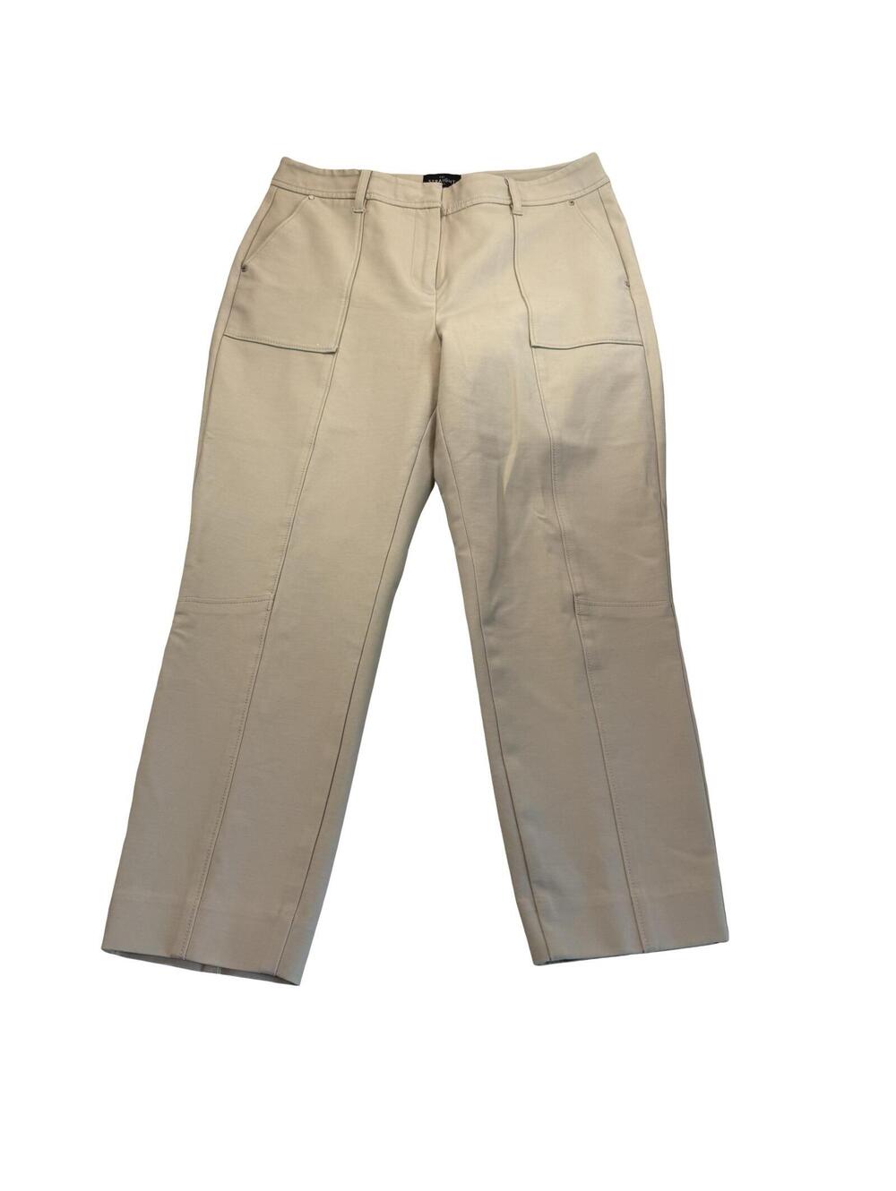 White House Black Market The Straight Crop Pants Size 6